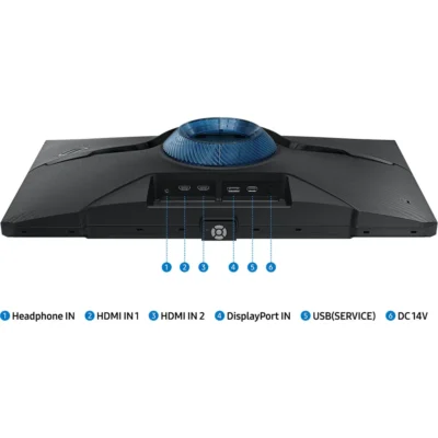 Màn Hình Samsung Odyssey G4 LS25BG400EEXXV 25" Full HD IPS 240Hz 1ms - Chân công thái học 5 6