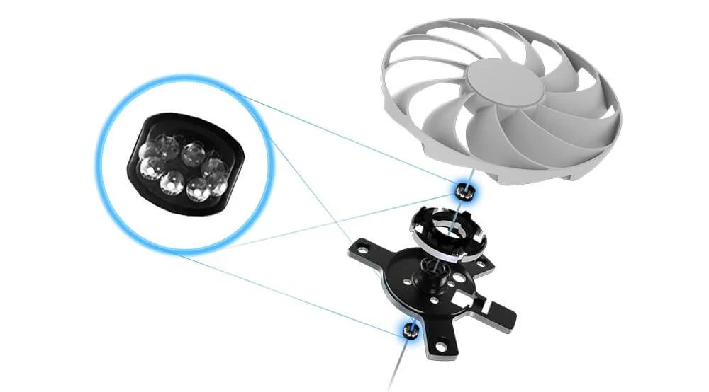 Vi Tính An Nhiên - Card màn hình ASUS Dual GeForce RTX 4070 White OC Edition 12GB