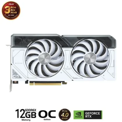 Card màn hình ASUS Dual GeForce RTX 4070 White OC Edition 12GB (DUAL-RTX4070-O12G-WHITE) dual rtx4070 o12g white 03 a079fd498e9744b3b9bae2573189d696 6929dce0fddc4e1281758e95e2264d1b grande