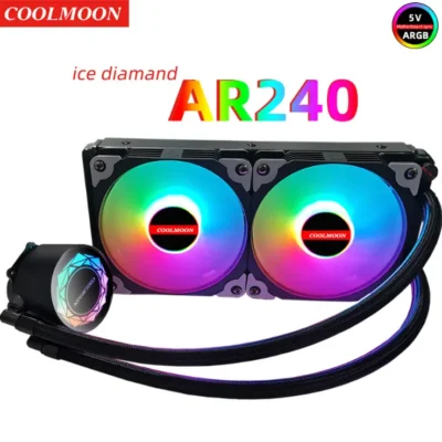 Tản Nhiệt Nước All in One Coolmoon AR240 Led RGB 1 4
