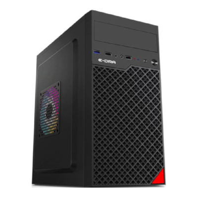 Vỏ Case E-Dra ECS1103 | Micro ATX,  ( Vỏ văn phòng )