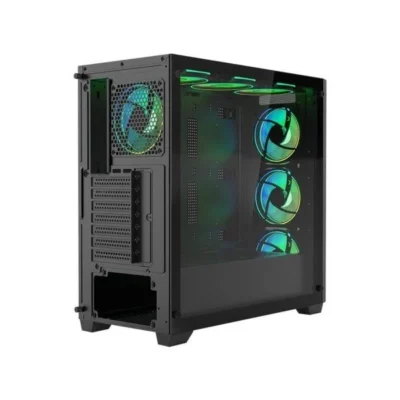 Vỏ Case Jetek CSGO2 Z7 | E-ATX, kèm sẵn 3 fan RGB (Black) 2 5