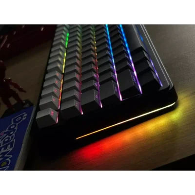 Bàn Phím Cơ Không Dây Xinmeng M75 RGB Ninja Black | Triple Mode | Hostswap | RGB | Peach V2 axis Switch 33 7