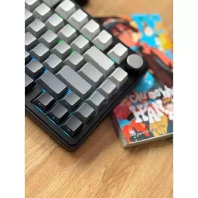 Bàn Phím Cơ Không Dây Xinmeng M75 RGB Ninja Black | Triple Mode | Hostswap | RGB | Peach V2 axis Switch 44 5