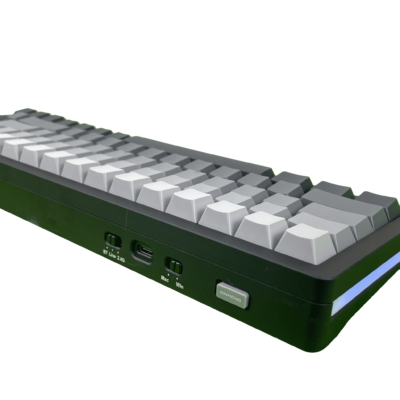 Bàn phím cơ Xinmeng M71 RGB Ninja Black | Wireless, case nhôm, triple mode, hot swap, RGB, Wumei sub axis switch (QB02) 63 1