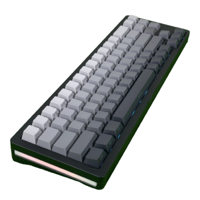 Bàn phím cơ Xinmeng M71 RGB Ninja Black | Wireless, case nhôm, triple mode, hot swap, RGB, Wumei sub axis switch (QB02) 64 1