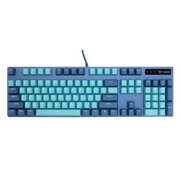 Ban Phim Co Rapoo Gaming V500 Pro Cyan Blue