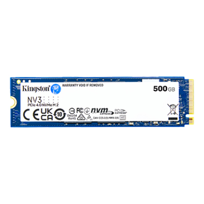 Ổ cứng SSD Kingston NV3 500GB M.2 PCIe NVMe Gen4x4 O cung SSD Kingston NV3 500GB M.2 PCIe NVMe Gen4x4 3