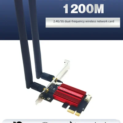 Card Mạng wifi Không Dây 2.4G/5G Intel 7260ac 1200mbps