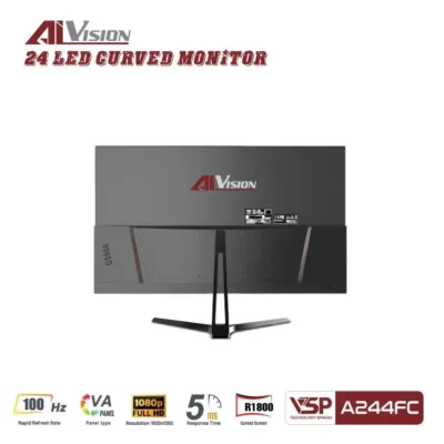 Màn hình cong AiVision A244FC - 24" FHD VA 100Hz 5ms ANC Man hinh cong AiVision A244FC 24 FHD VA 100Hz 5ms 4