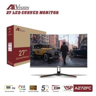 Màn hình cong AiVision A272FC 27" FHD VA 100Hz 5ms ANC Man hinh cong AiVision A272FC 27 FHD VA 100Hz 5ms 3
