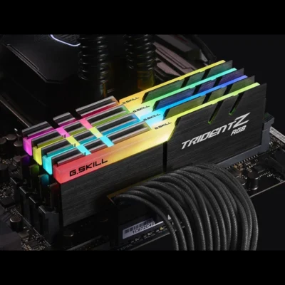Ram PC G.SKILL Trident Z RGB 32GB 3600MHz DDR4 (16GBx2) ANC Ram PC GSkill Trident Z RGB 32GB 2
