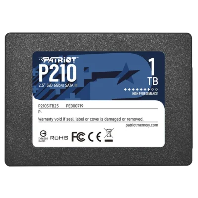 Ổ cứng SSD Patriot P210 1TB Sata lll ANC Ssd Patriot P210 Sata Iii 1