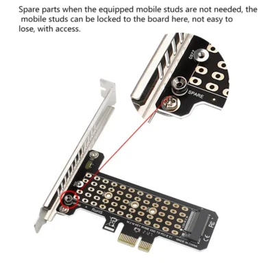 Card Mở Rộng PH41-X1 M.2NVME SSD Sang PCIeX1 PCIe Card Mo Rong PH41 X1 M.2NVME SSD Sang PCIeX1 PCIe