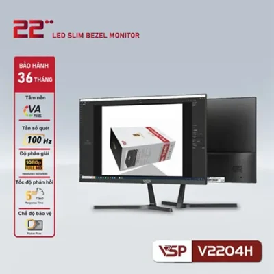 Man hinh VSP V2204H 22 FHD VA 100Hz 3ms b 1