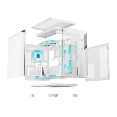 Vỏ Case Jetek CSGO2 Wukong White Vo may tinh Jetek CSGO2 Wukong White 3