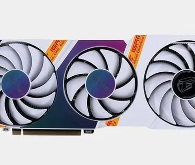 anc Colorful iGame RTX 3060 Ultra White OC 12GB L V 3 Fan 1