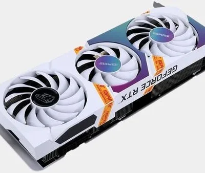 anc Colorful iGame RTX 3060 Ultra White OC 12GB L V 3 Fan 2