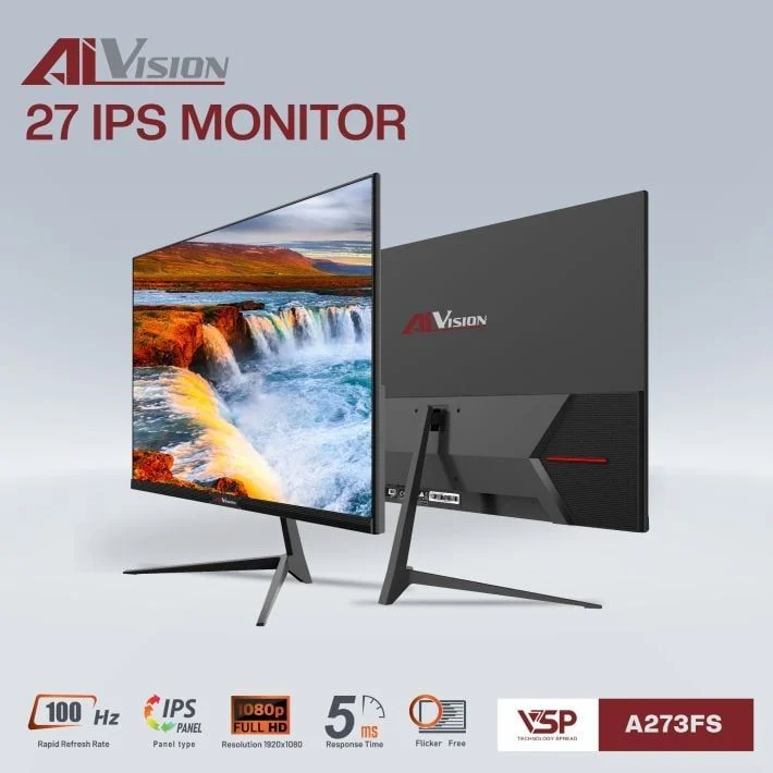 anc Man hinh AIVISION 27 A273FS 27 FHD IPS 100Hz 5ms Black 1 1