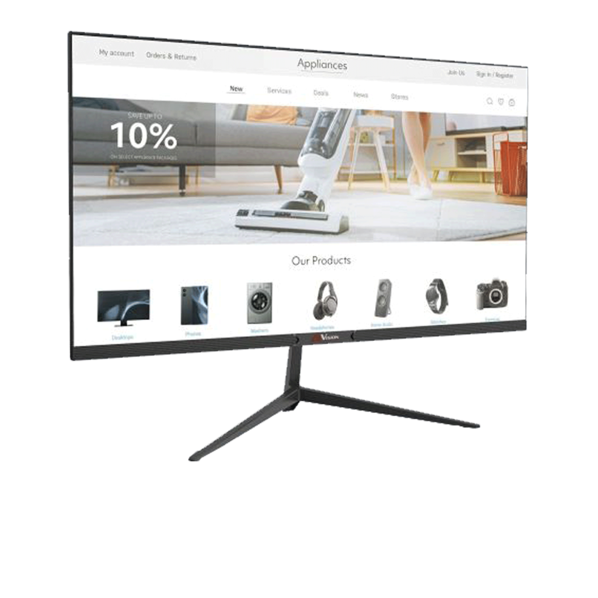Màn hình AIVISION 27 A273FS 27" FHD IPS 100Hz 5ms - Black anc Man hinh AIVISION 27 A273FS 27 FHD IPS 100Hz 5ms Black 4