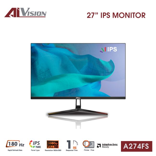 Màn hình AiVision A274FS 27" FHD IPS 180Hz 1ms Vitinhannhien.com-Màn hình AIVISION 27 A274FS