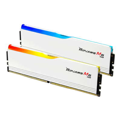 Ram GSkill Ripjaws M5 NEO RGB White 32GB | 2x16GB, DDR5, 6000MHz anc Ram GSkill Ripjaws M5 RGB White 32GB 2x16GB1