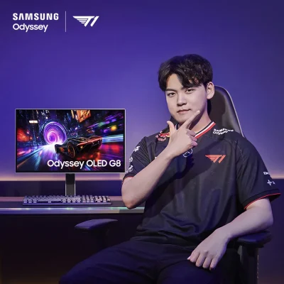 Màn Hình Gaming SAMSUNG Odyssey OLED G8 G80SD LS32DG802SEXXV 32" OLED 4K 240Hz 0.03ms t1 gumayusi