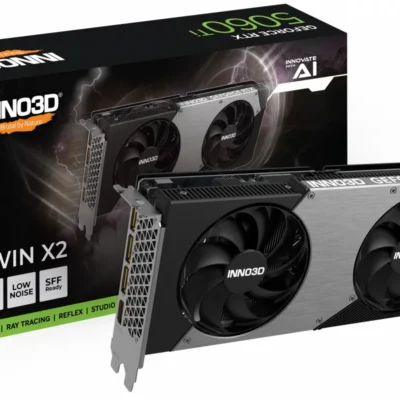 Card màn hình INNO3D GeForce RTX 5060Ti 8GB TWIN X2 OC GDDR7 INNO3D GeForce RTX 5060 Ti 8GB Twin X2