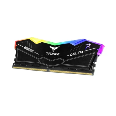 Ram TeamGroup T-Force Delta RGB 16GB | 1x16GB, DDR5, 6000MHz, Black Ram Desktop TeamGroup T Force Delta Black RGB 16GB DDR5 Bus 6000Mhz