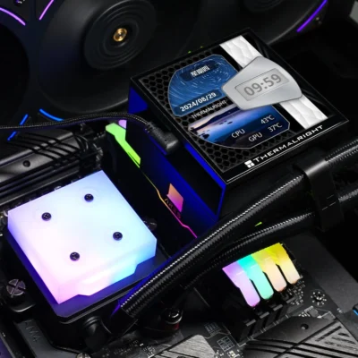 Tản nhiệt nước Thermalright Hyper Vision 360 UB ARGB - Black Tan nhiet nuoc Thermalright Hyper Vision 360 UB ARGB Den 5 1