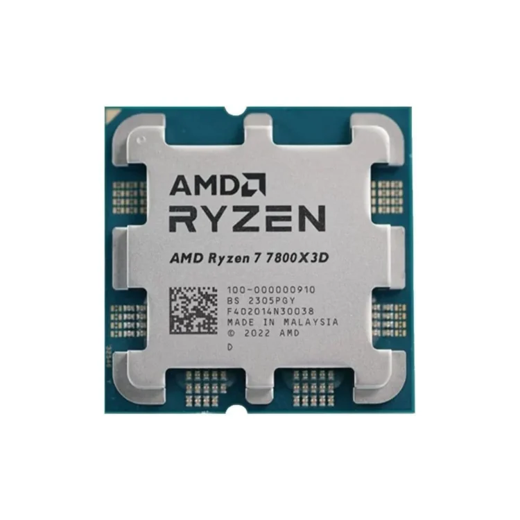 Vitinhannhien.com-Bộ vi xử lý AMD Ryzen 7 7800X3D / 4.2GHz Boost 5.0GHz / 8 nhân 16 luồng / 104MB / AM5 - Tray