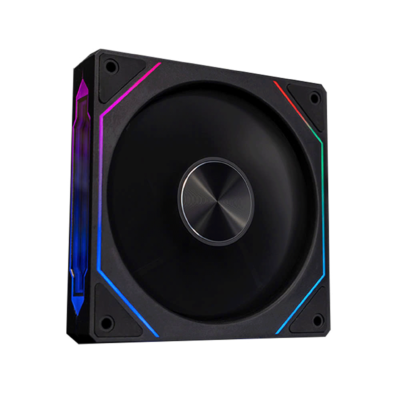 Fan Case Leopard Prism 4RS RGB - Black