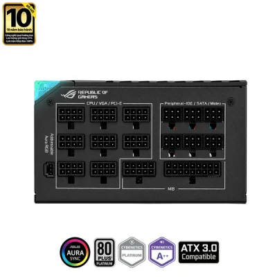 Nguồn máy tính ASUS ROG Thor 1000P2 - 80 Plus Platinum ANC