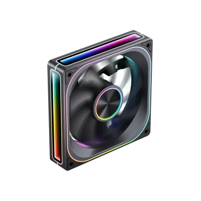Vitinhtannhien.com - Fan Case JONSBO ZA-120B BLACK LED ARGB infinity