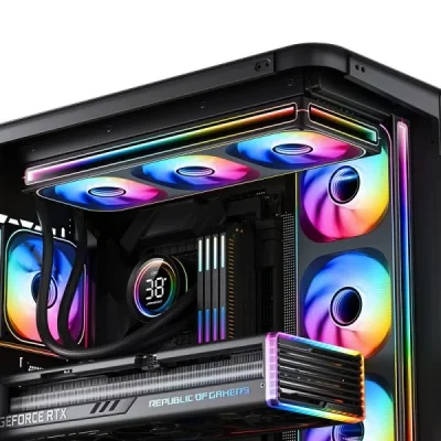 Fan Case Jonsbo ZB-240B - Black (Fan xuôi) Fan Case Jonsbo ZB 240B 3