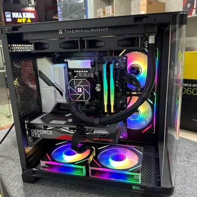 BỘ PC ANC AQUA i7 12TH - 4060 | I7 12700K | 32GB | SSD M2 .1T | 4060 8GB | Tản nước 2 fan IMG 3837 11zon
