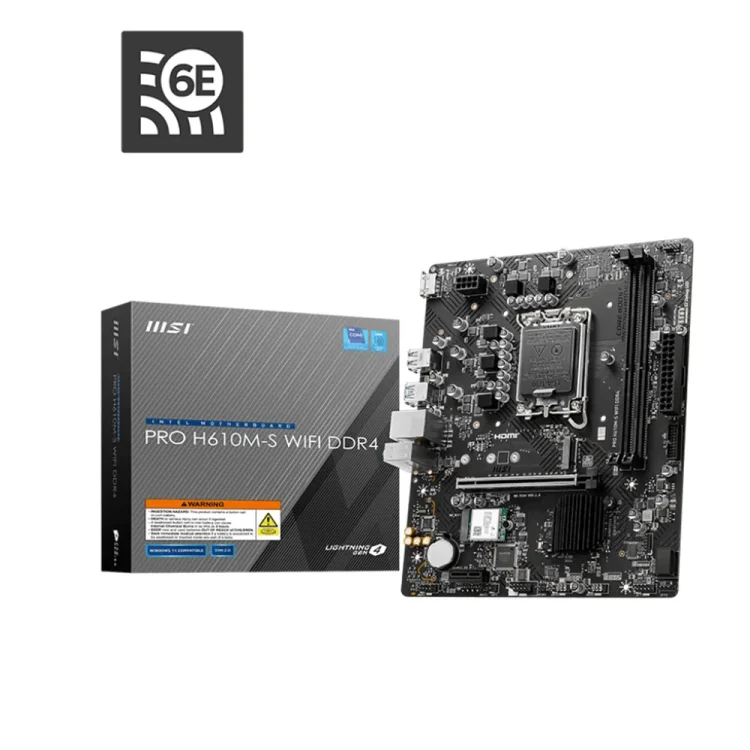 Bo mạch chủ MSI PRO H610M-S WIFI DDR4