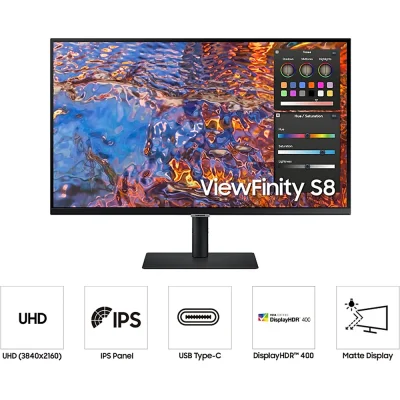 Màn Hình Samsung Viewfinity LS27B800PXEXXV 27" IPS 4K 60Hz 5Ms Chuyên đồ họa Man Hinh Samsung Viewfinity LS27B800PXEXXV