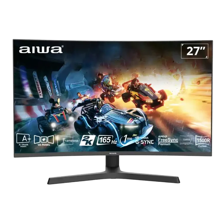 Màn hình Gaming AIWA MZ270G-Y 27" 2K IPS 100Hz 1ms phẳng