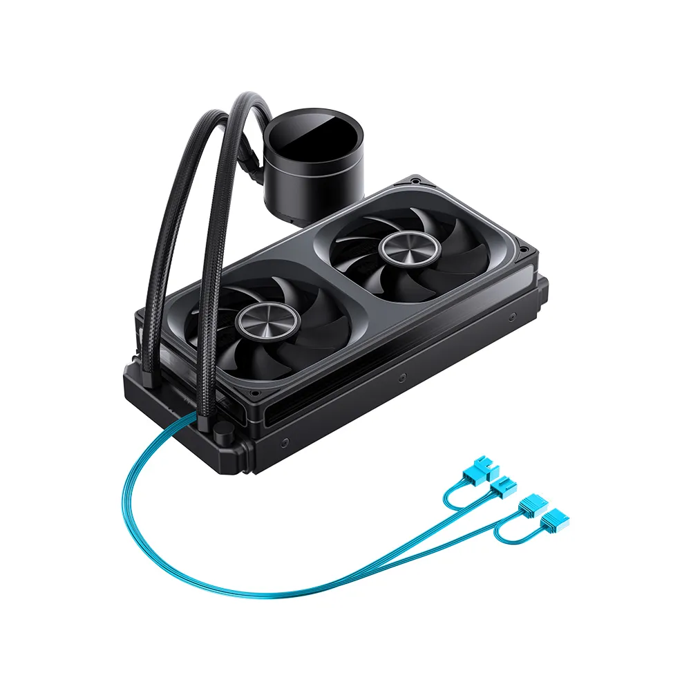 Tan nhiet nuoc CPU Jonsbo TH 240 ARGB Black 3