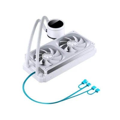 Tan nhiet nuoc CPU Jonsbo TH 240 ARGB White 3