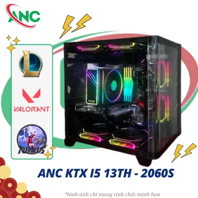 Bộ PC Gaming ANC KTX i5 13TH - 2060S | i5-13400F | RTX 2060S 8GB | SSD 512GB