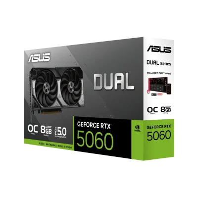 Card màn hình ASUS Dual RTX 5060 OC Edition 8GB GDDR7 5060 5 2 11zon 5 11zon