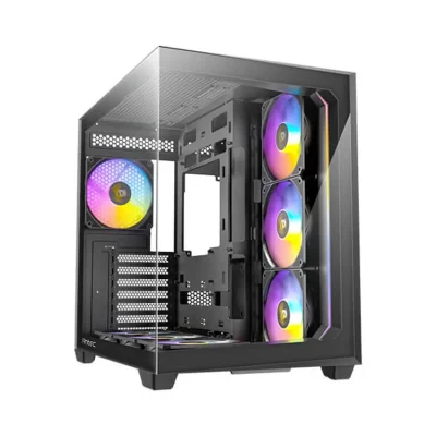 Vỏ Case Antec Mid Tower C5 ARGB Led Trip - Black