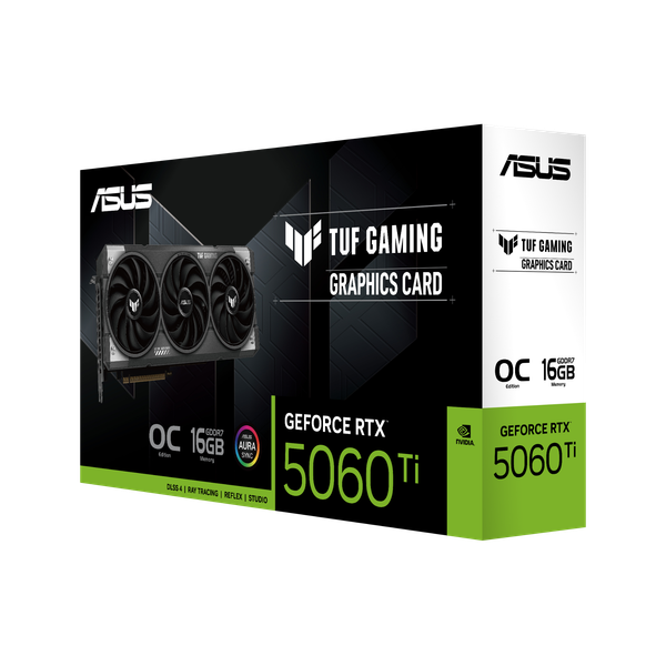 Card màn hình ASUS TUF Gaming GeForce RTX 5060 Ti 16GB GDDR7 OC Edition ANC86