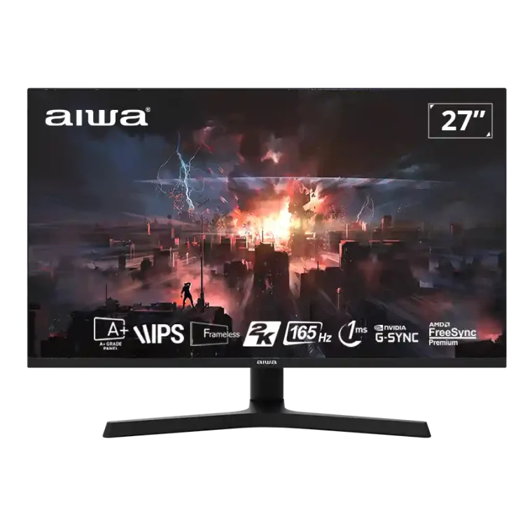 Màn hình Gaming AIWA MZ270L-Y 27" 2K IPS 100Hz 1ms