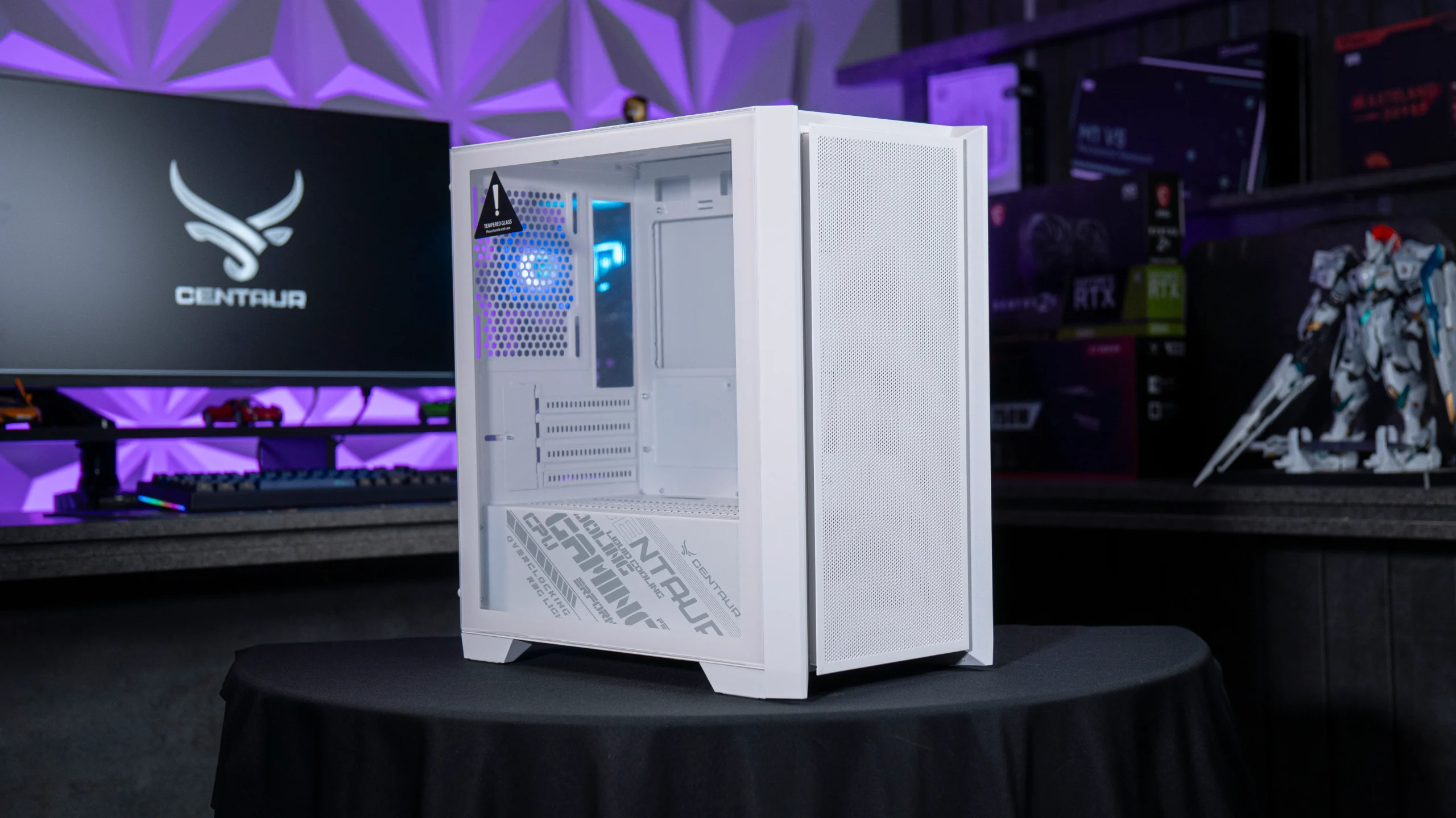 VỎ CASE CENTAUR ODYSSEY C09 WHITE- (NO FAN) ANC 15 11zon