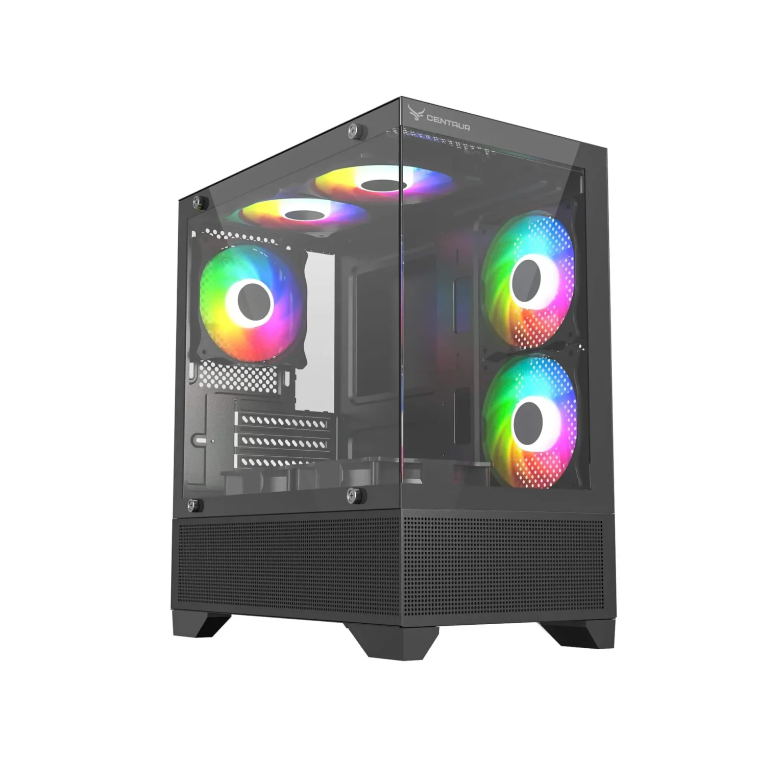 VỎ CASE CENTAUR METAL BLACK - (Sẵn 3 Fan)