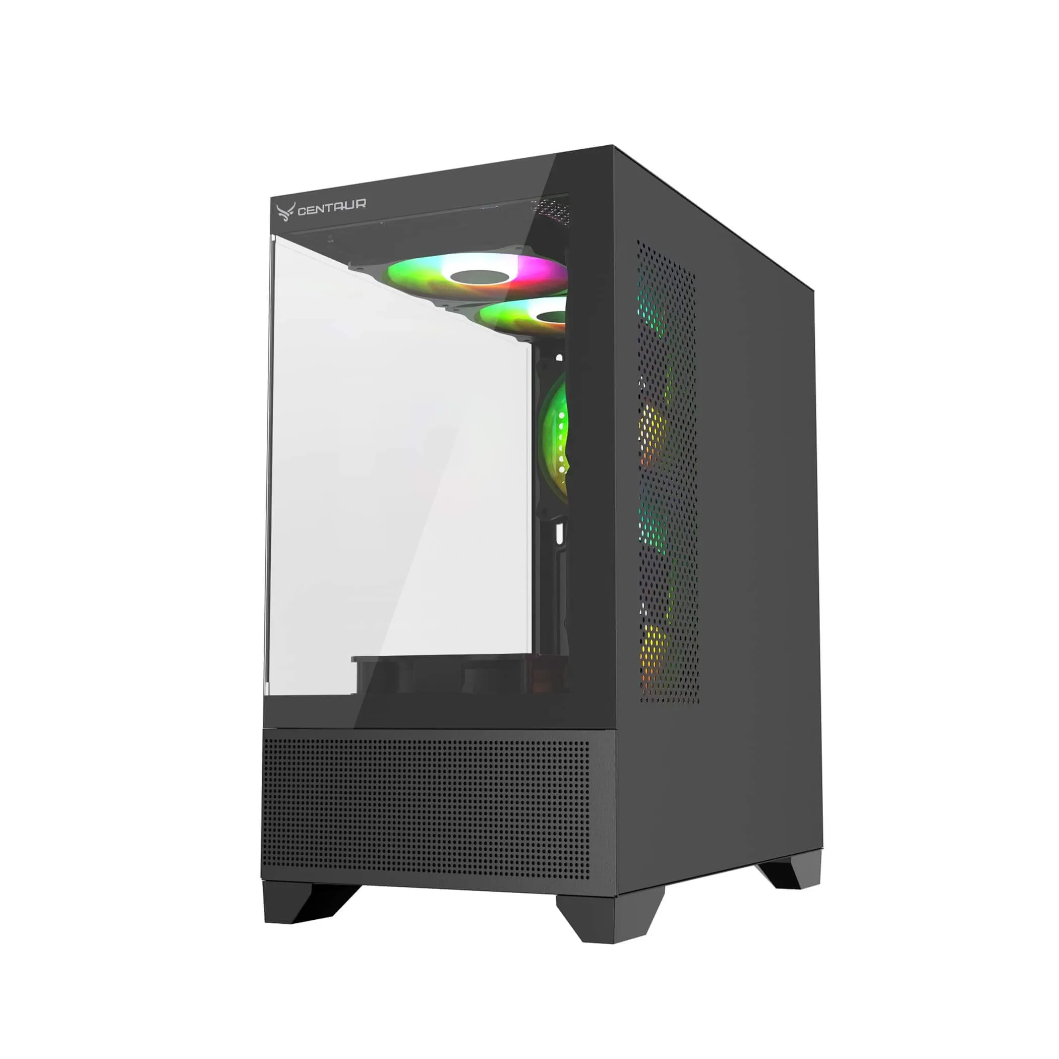 VỎ CASE CENTAUR METAL BLACK - (Sẵn 3 Fan) ANC104 11zon 1