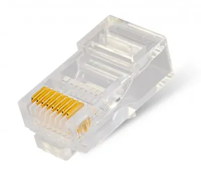 Đầu mạng Dintek 5E RJ45 Mạ Vàng (Bịch 100 cái)